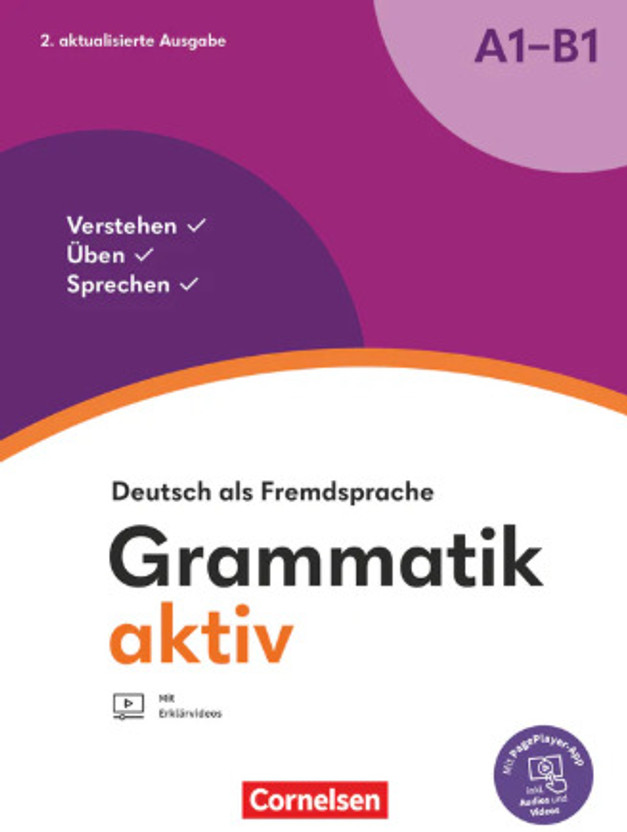 Grammatik Aktiv A1-B1 (Verstehen, Üben, Sprechen) Übungsgrammatik Inkl. PagePlayer-App Germen Language(Paperback, Others, Friederike)