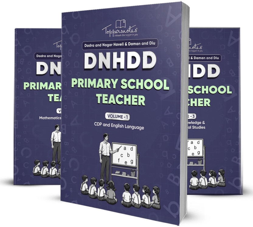 ToppersNotes DNHDD Primary School Teacher Exam Preparation Study Material Notes, English Medium, Set Of Books, Latest Edition(Perfect Paperback, TOPPERSNOTES)