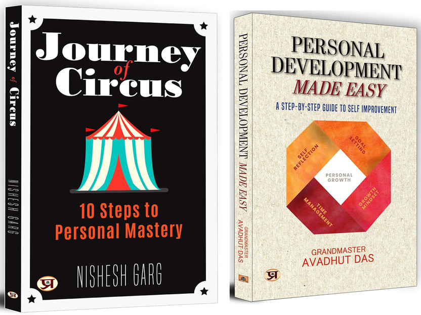 Journey Of Circus + Personal Development Made Easy | Learn How To Turn Failures As Opportunities | Time Management | Positive Habits| Effective Communication| Emotional Intelligence (Set Of 2 Books In English)(Paperback, Nishesh Garg, Grandmaster Avadhut Das)