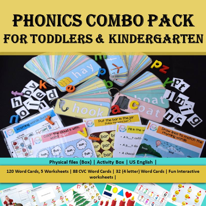Phonics Wonder Combo Pack: Buy Phonics Wonder Combo Pack by Anuroopa ...