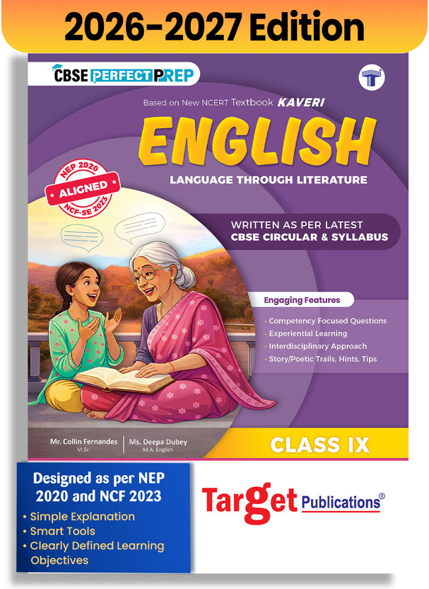 CBSE Class 9 English Language Through Literature Notes Book | Based On New NCERT Textbook KAVERI | Latest Edition With Competency-Based Questions, Experiential Learning, Hints & Tips | NEP Aligned(Paperback, Target Learning Ventures)