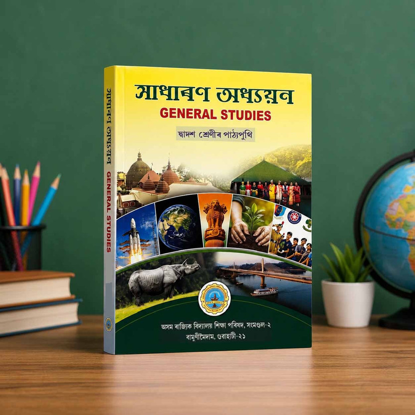 General General Studies :: সাধাৰণ অধ্যয়ন :: Class 12 Textbook :: Higher Secondary 2nd Year :: Assamese Medium :: Assam State School Education Board (ASSEB) Division-II(Paperback, Assamese, ড° সমুদ্রগুপ্ত কাশ্যপ, ড° শিখৰ কুমাৰ শৰ্মা, ড° সপ্তদ্বীপা শাণ্ডিল্য, et al.) - Flipkart Deal