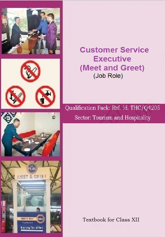 NCERT CUSTOMER SERVICE EXECUTIVE CLASS 12 BOOK Best Book For TOURISM AND HOSPITALITY SECTOR In English(Paperback, NCERT)