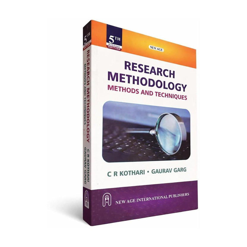Research Methodology CR Kothari 5th Multicolour Edition Book | Latest Edition | Includes Statistical Tables | Comprehensive Guide For Students, Researchers & Academics(Parfect Paperback, CR Kothari, Gaurav Garg)