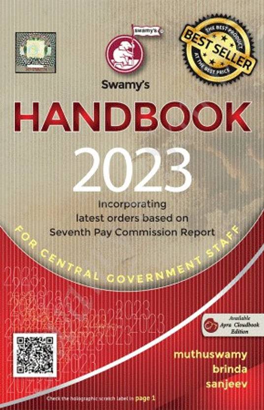 Swamy's Handbook Central Government Staff (2023) (English) Buy Swamy's