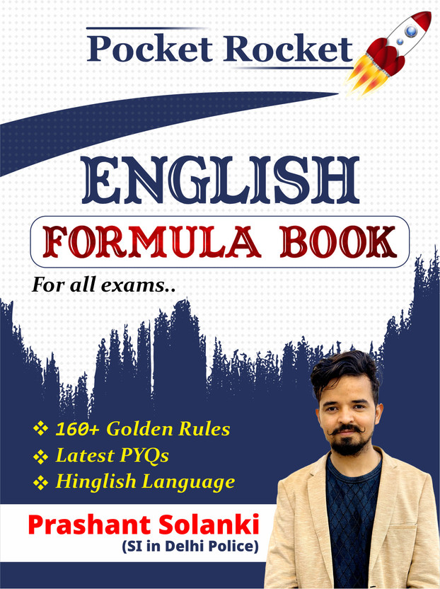 Pocket Rocket English Formula Book By Prashant Solanki Sir(Paperback, Prashant Solanki Sir)