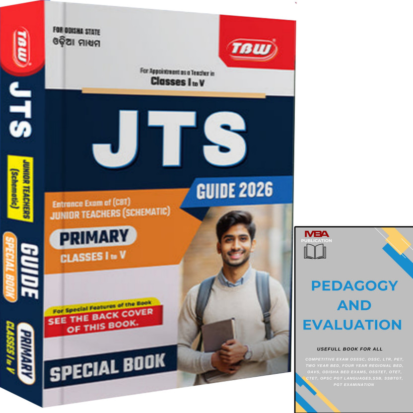 TBW JTS Special Edition For Primary Teacher Classes I To V & MBA Pedagogy & Evaluation(Paperback, Odia, TBW GROUP & MBA GROUP)