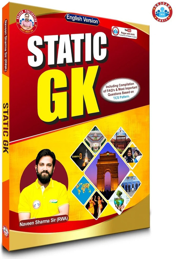 Static Static G.K 2025 | New English Edition By Ankit Bhati Sir & Naveen Sir | Updated Guide For All Competitive & Government Exams(Paperback, Ankit Bhati Sir) - Flipkart Deal