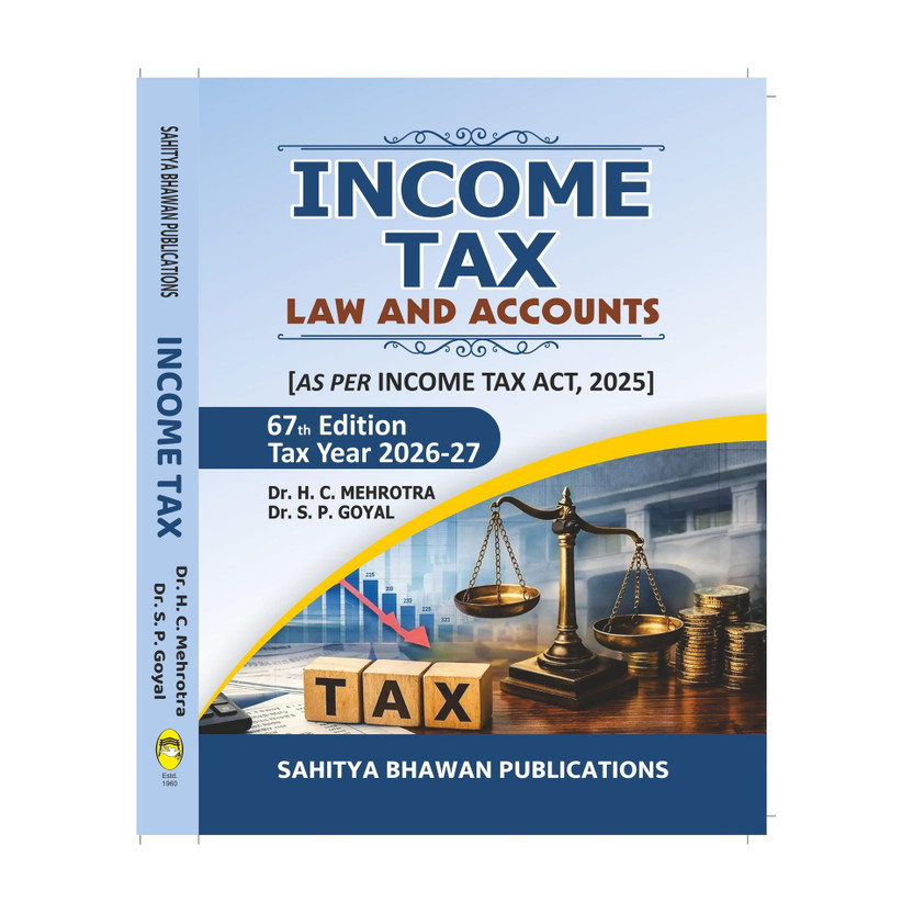 Income Income Tax Law And Accounts(Paperback, Dr. H.C. Mehrotra, Dr. S.P. Goyal) - Flipkart Deal