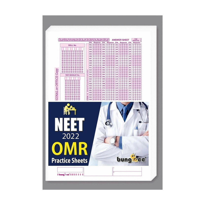 OMR Sheets For Practice NEET Exam 2027, 180 MCQ - Pack Of 55 Pages(Loose Sheets, Zepten Retail)