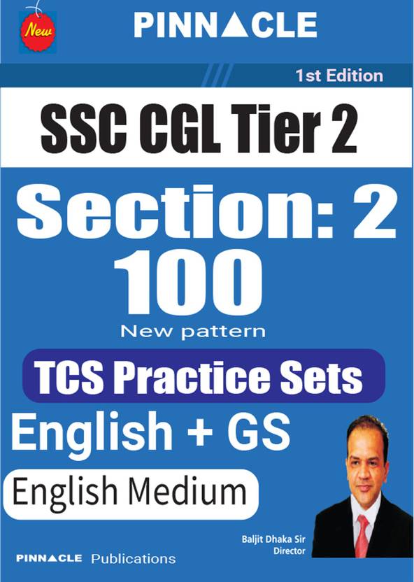 SSC CGL Tier 2 Section 2 (English + GS) 100 Tests English Medium Buy