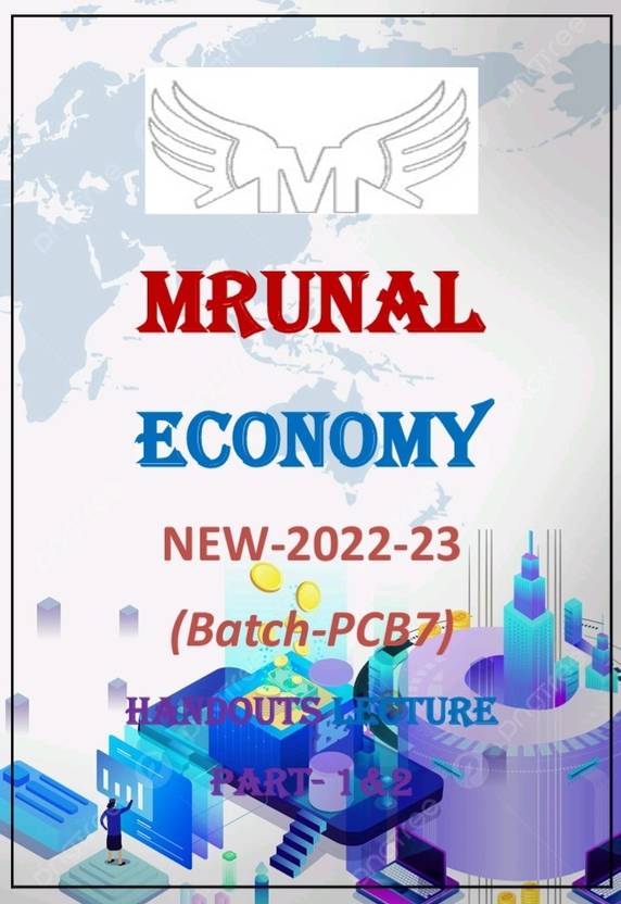 Mrunal Economy Lectures Handouts Notes Pcb7 Photocopy For Upsc Civil