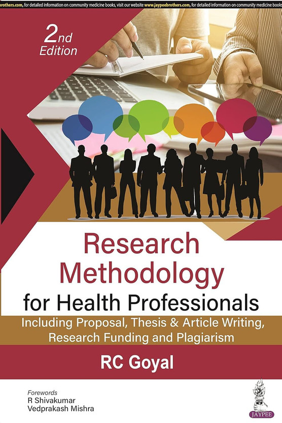 Research Research Methodology For Health Professionals: Including Proposal, Thesis & Article Writing, Researc(Paperback, by RC Goyal) - Flipkart Deal