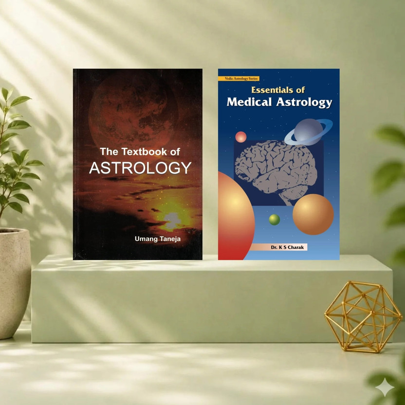The The Textbook Of Astrology & Essentials Of Medical Astrology Combo Set In English | Horoscope Analysis, Health Astrology & Medical Astrology By Kitabkunj®(Paperback, Umang Taneja, Dr. K. S. Charak) - Flipkart Deal