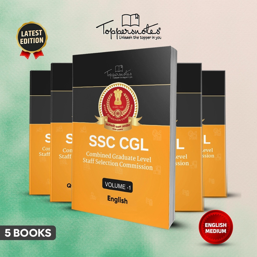 SSC CGL Toppers Handwritten Notes – All Subjects (English) LATEST EDITION(Paperback, Toppersnotes)