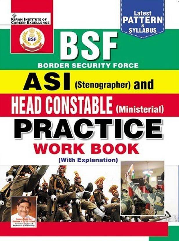 Bsf Asi (Stenographer) And Head Constable (Ministerial) Practice Work