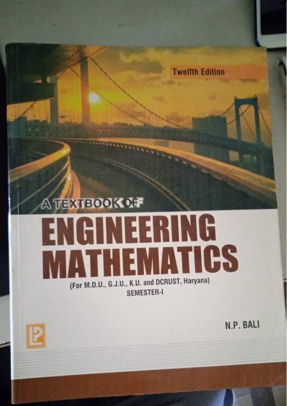 A textbook of engineering mathematics 12th edition bali buy a