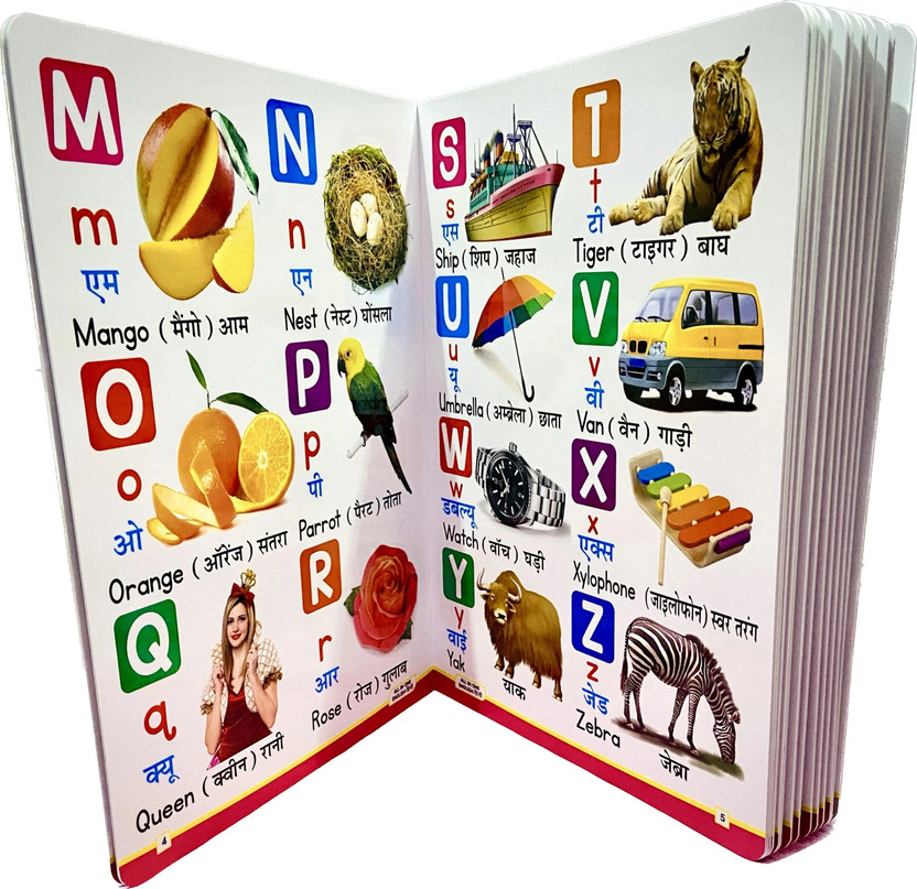 STARBUK All In One For Pre-Nursery To Primary Kids English And Hindi (My Favorite Big Plastic Board Book)(Hardcover, STARBUK)
