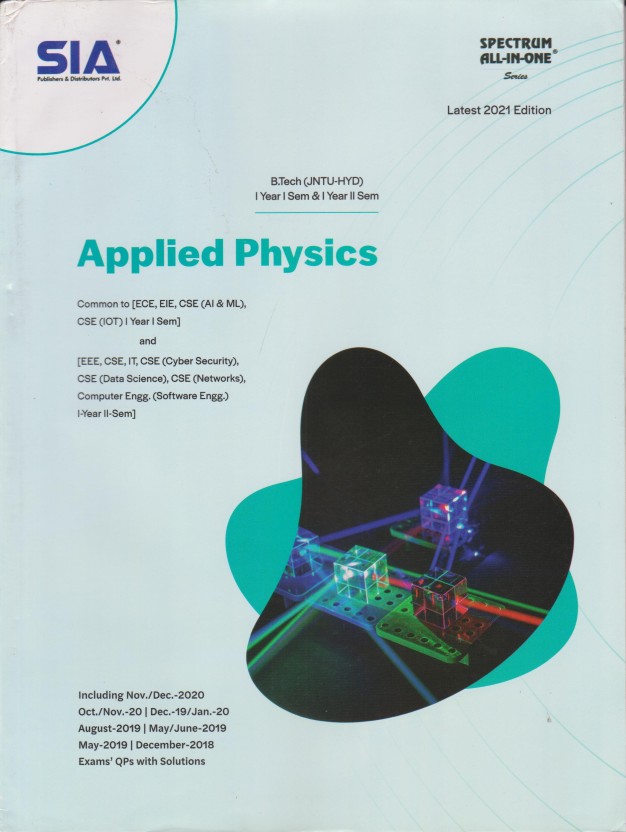 Applied Physics, B.Tech I-Year I-Sem Common To (ECE,EIE,CSE (AI & ML ...