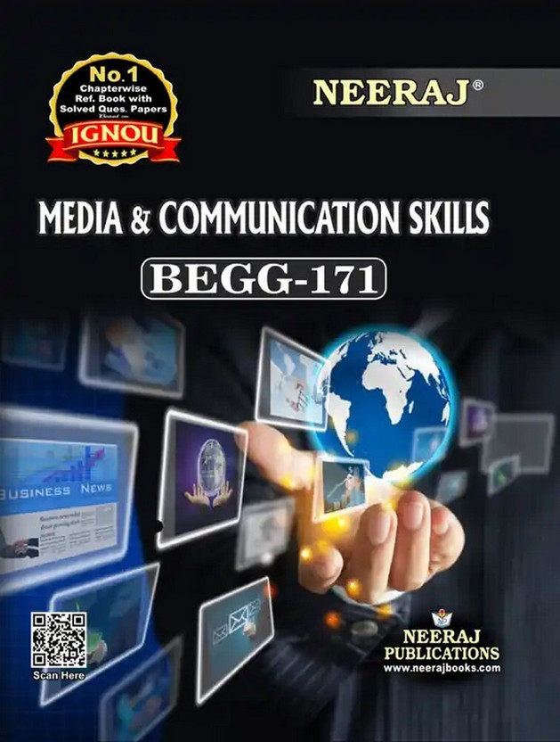Neeraj BEGG-171 - Media & Communication Skills - English - B.A. English - Ignou Help Book Including Many Solved Sample Question Papers With Chapter-Wise Theory & Question Answers(Paperback, Neeraj Publication)