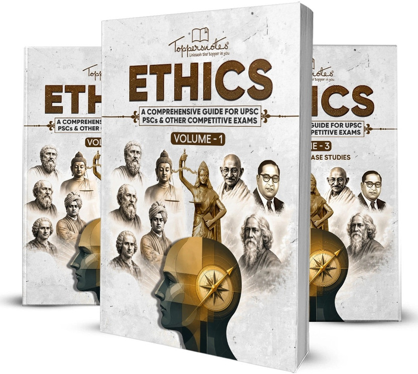 ToppersNotes Ethics Study Material Notes For UPSC, PSCs & Other Competitive Exams, English Medium, Set Of Books, Latest Edition(Paperback, TOPPERSNOTES)