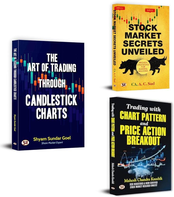 Book 1: The Art Of Trading Through Candlestick Charts By Mahesh Chandra Kaushik | ISBN: 9789355623676

Unravel The Secrets Of Market Psychology Through The Lens Of Candlestick Charts In This Definitive Guide By Mahesh Chandra Kaushik. The Art Of Trading Through Candlestick Charts Explains How To Rea