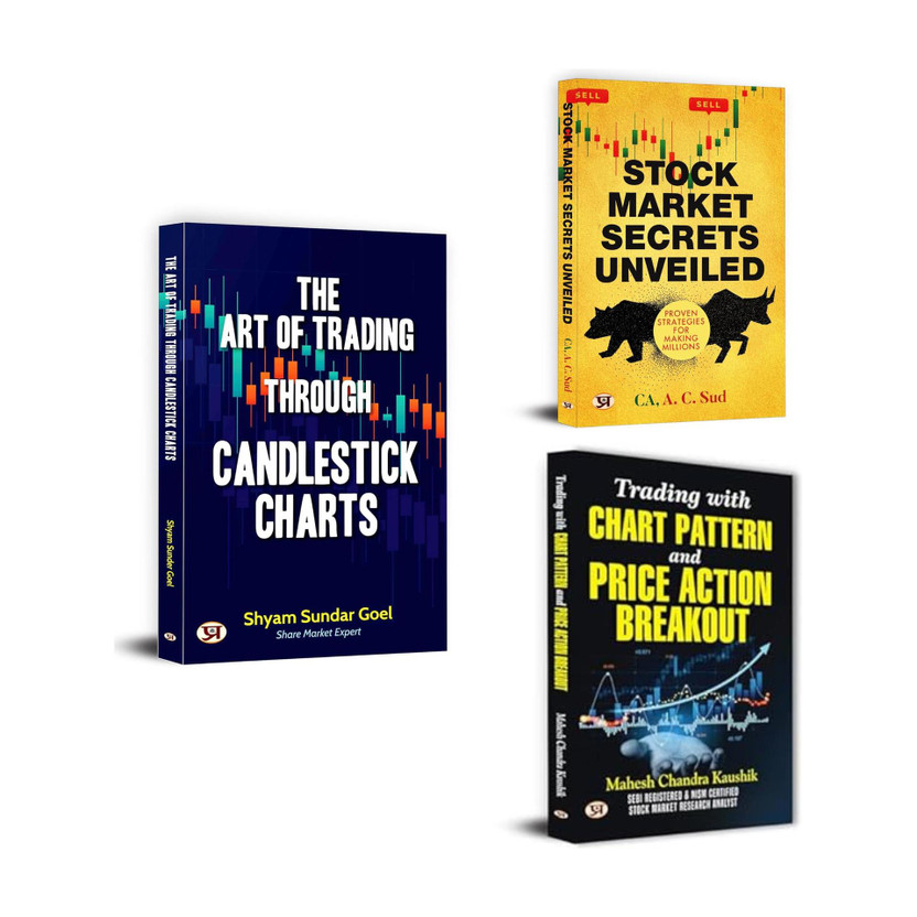 Book 1: The Art Of Trading Through Candlestick Charts By Mahesh Chandra Kaushik | ISBN: 9789355623676

Unravel The Secrets Of Market Psychology Through The Lens Of Candlestick Charts In This Definitive Guide By Mahesh Chandra Kaushik. The Art Of Trading Through Candlestick Charts Explains How To Rea