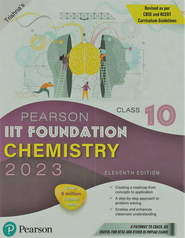 Cbse pearson iit foundation chemistry class 10 2023 pearson india