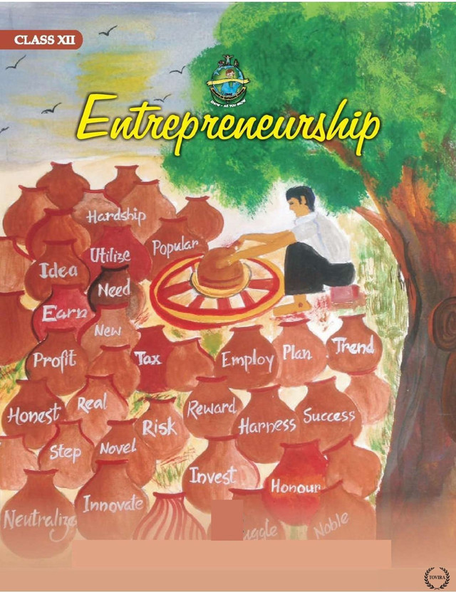 Class 12 Entrepreneurship Textbook, Educational Study Material(Paperback, Tovira India)