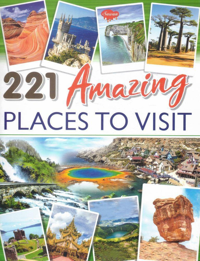 221 Amazing Places To Visit English Travel Knowledge Book For Kids | World Wonders Guide(Paperback, Generic)