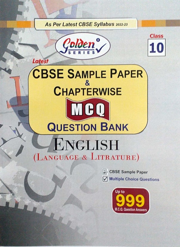 Golden Series Class 10 English (Language & Litrature)) CBSE Sample ...