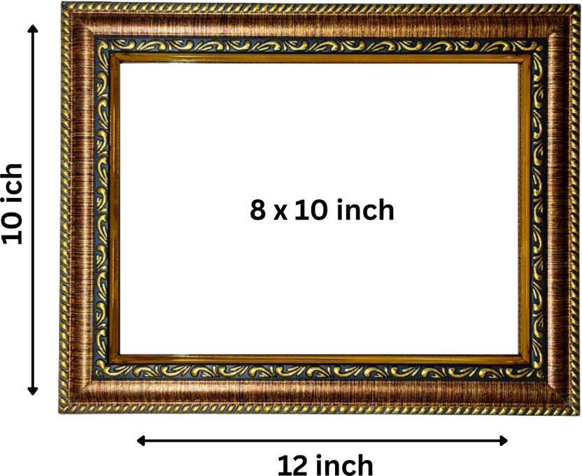 Hitech Hitech BUILDING TAJ MAHAL MISTY MORNING INDIA FRAMED PRINT Religious Frame