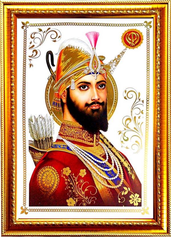 SUNINOW Guru Gobind Singh, Guru Nanak GOD PHOTO FRAMES Religious