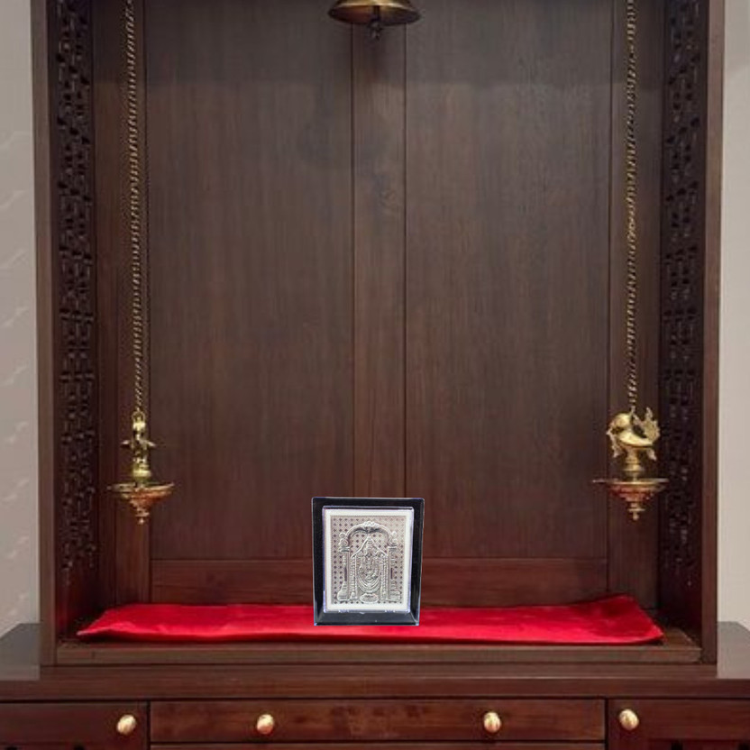 PLATAA Acrylic Frame of Lord Balaji Home, Office & Temple Decor , Made in India Religious Frame