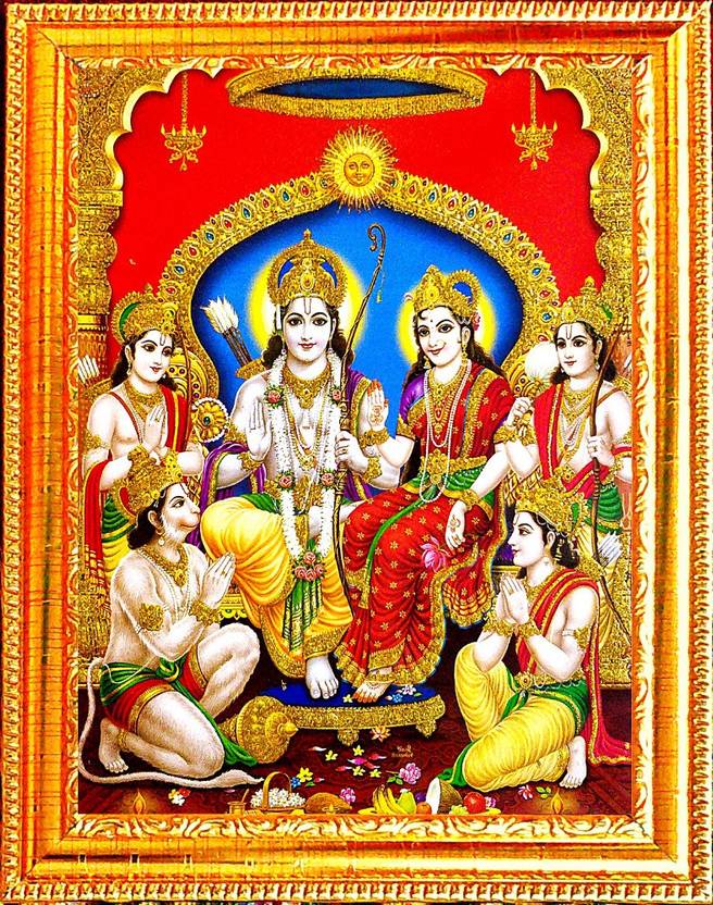 SUNINOW RAM DARBAR photo frame Religious Frame Price in India Buy