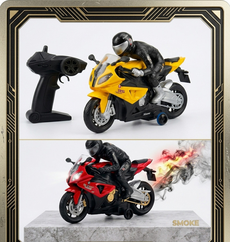 CRAFTOOTOYS CRAFTOOTOYS Bike-smok-001-MULTICOLOUR(Multicolor) - Flipkart Deal
