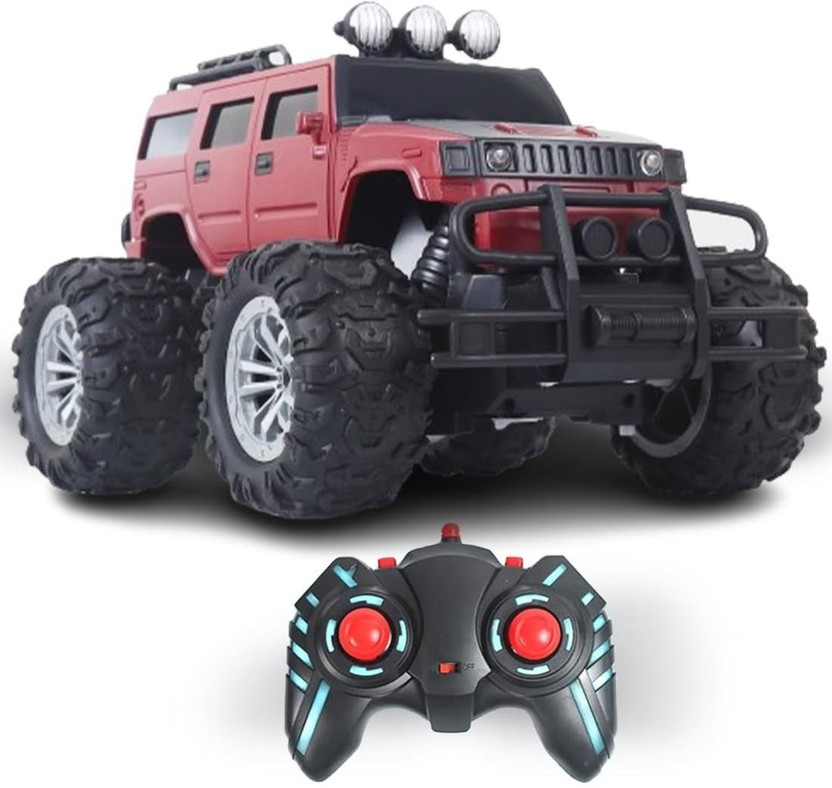 Fayme International Remote Control Car Headlight Modes Lithium Battery C-Type Charging Black(Red)