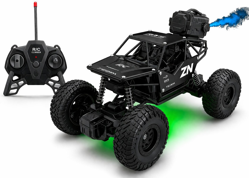 ZUNBELLA 4WD Remote Control Rock Crawler for Kids with Smoke Effect(Multicolor)