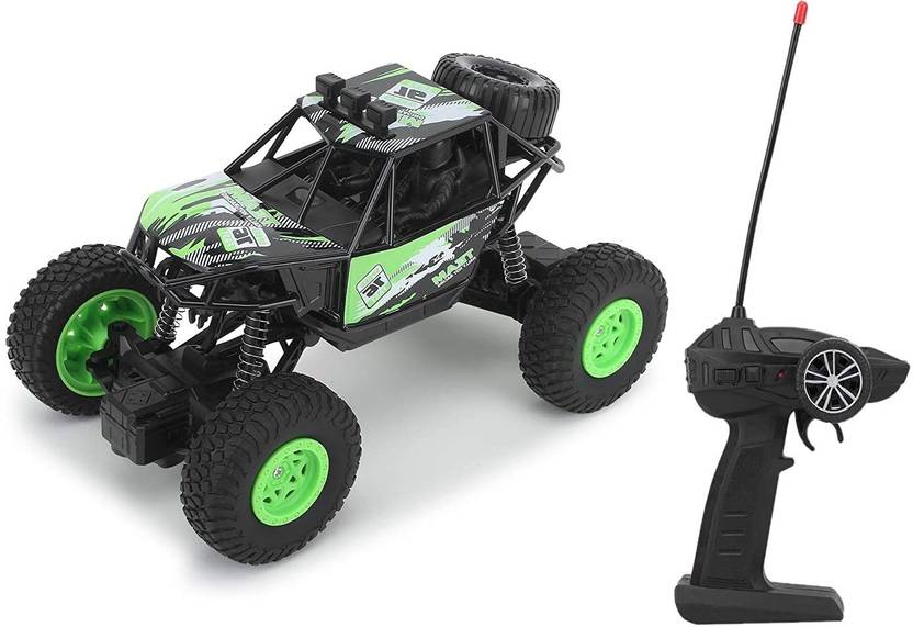 SCROSS Remote Controlled Model Sports Car with Gun Remote Toy (Green