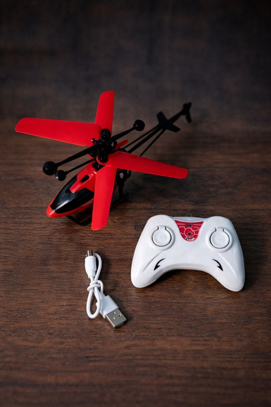 JOUJOU JOUJOU Kids Remote Control Helicopter with Gyro Stability and Smooth Flying(Red) - Flipkart Deal
