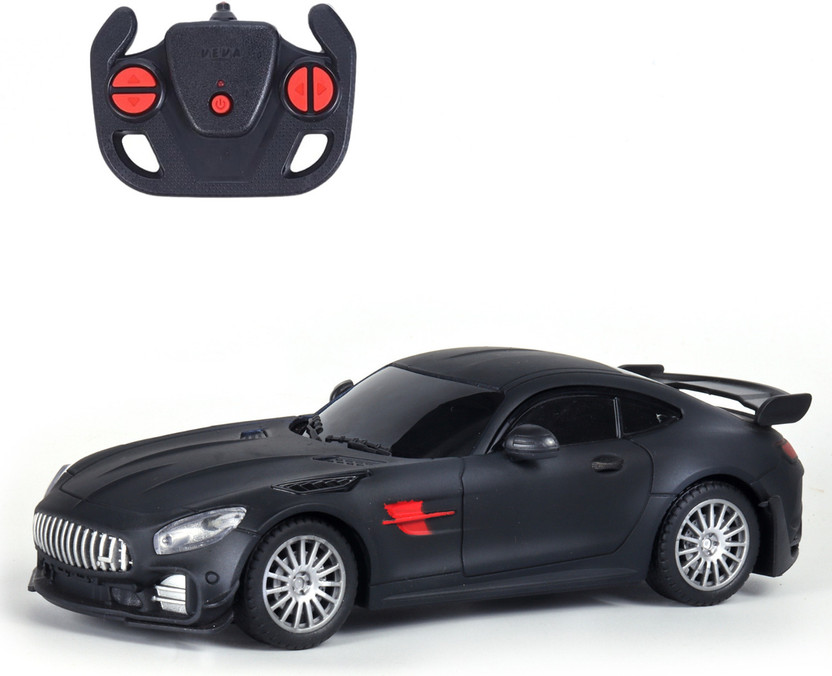 frendo High Speed 1:24 Rechargeable C type charging Mini Remote Control Racing Car AMG(Black, Silver)