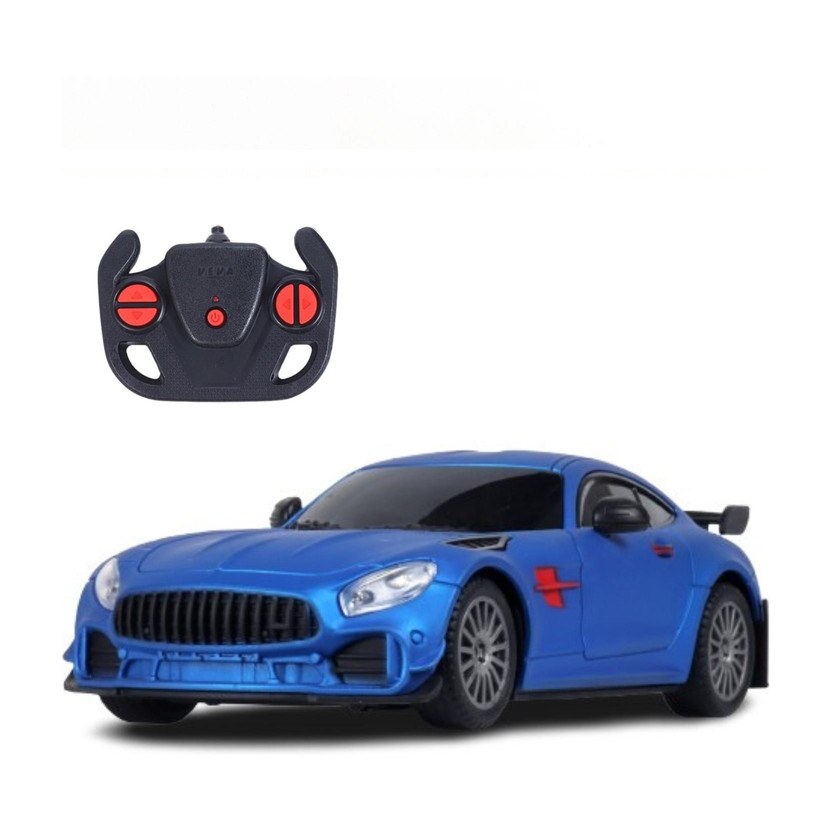 frendo High Speed 1:24 Rechargeable C type charging Mini Remote Control Racing Car(Blue)