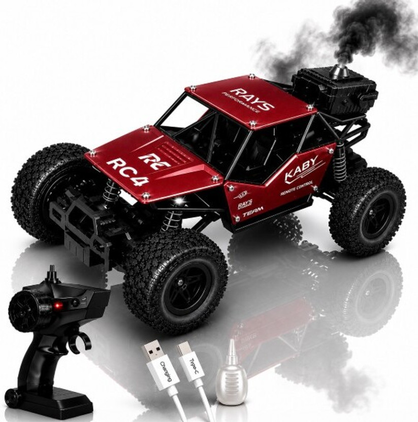 Pepstter Remote Control Monster Model Speed Car with Rc Racing Car(Color AS PER Stock)(Multicolor)
