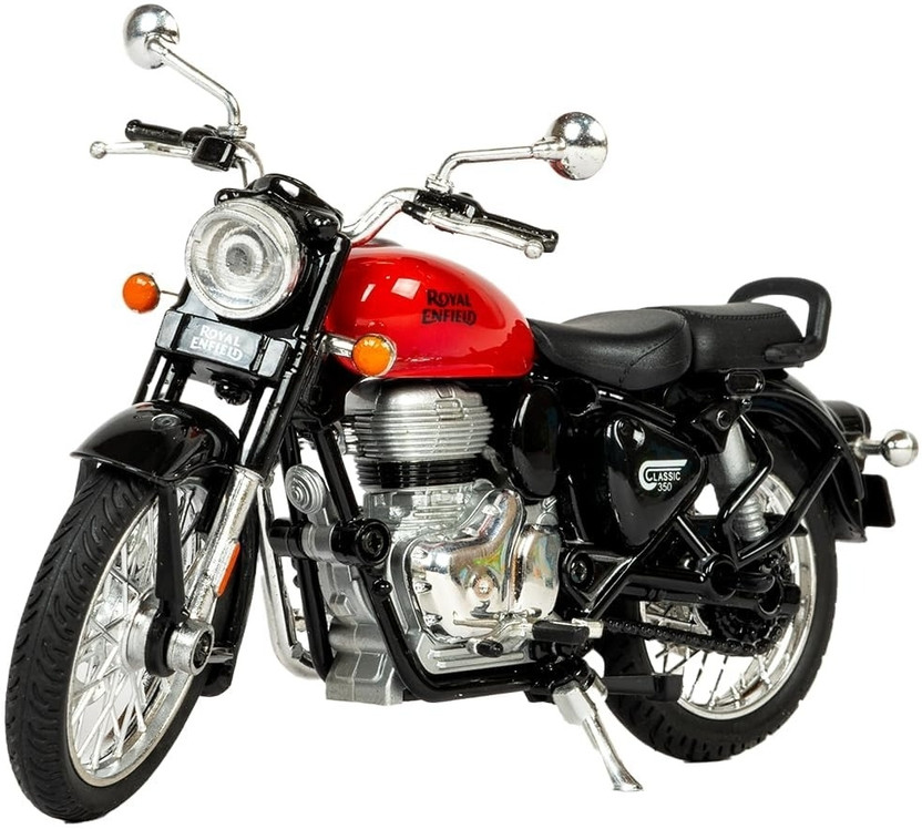 rjtoys Royal Enfield Classic 350 Diecast Toy Bike – 1:12 Scale Collectible Model(Multicolor)
