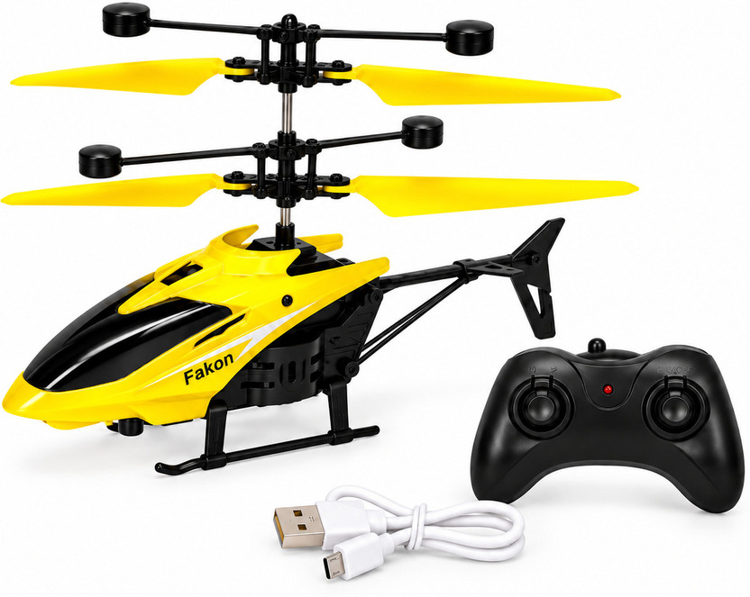 Dolittle Toys DLT-HELI-YELLOW-RC(Yellow)