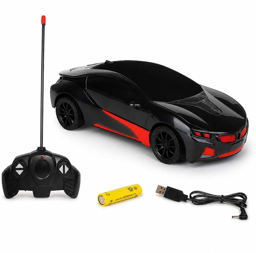abcds Rechargeable RC Sports Car(Multicolor)