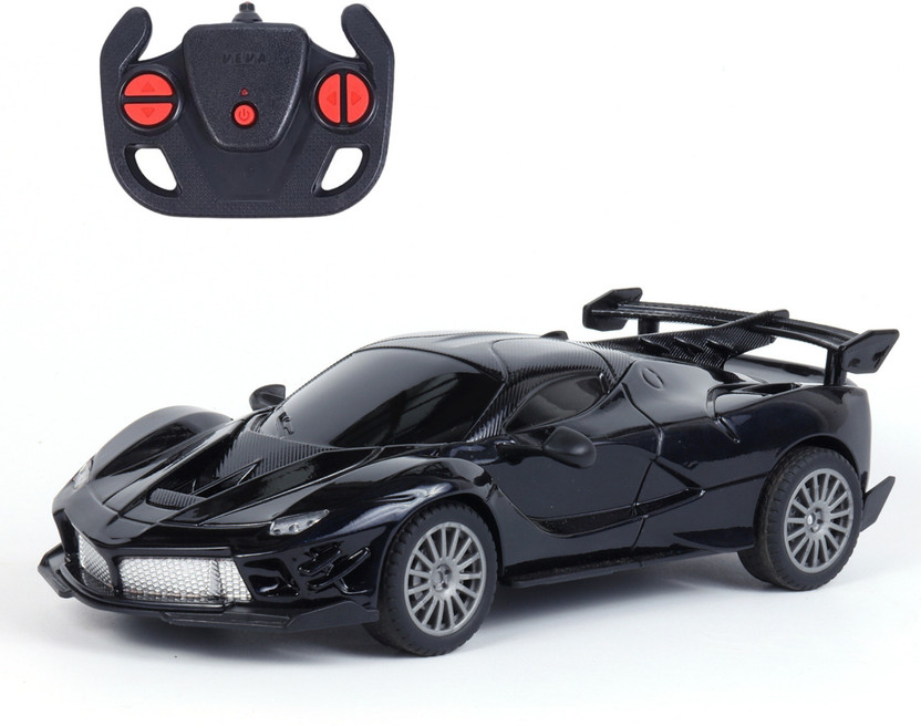frendo High Speed 1:24 Rechargeable C type charging Mini Remote Control Racing Car(Black)