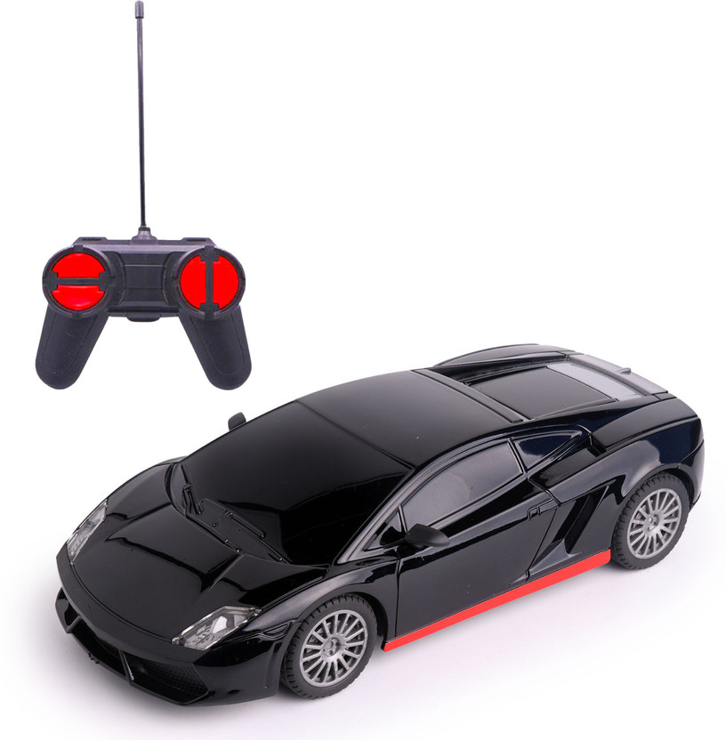 frendo High Speed 1:24 Scale Rechargeable Remote Car for Kids(Black)