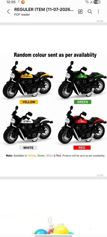vexora BIKE(Yellow, White, Green, Red)