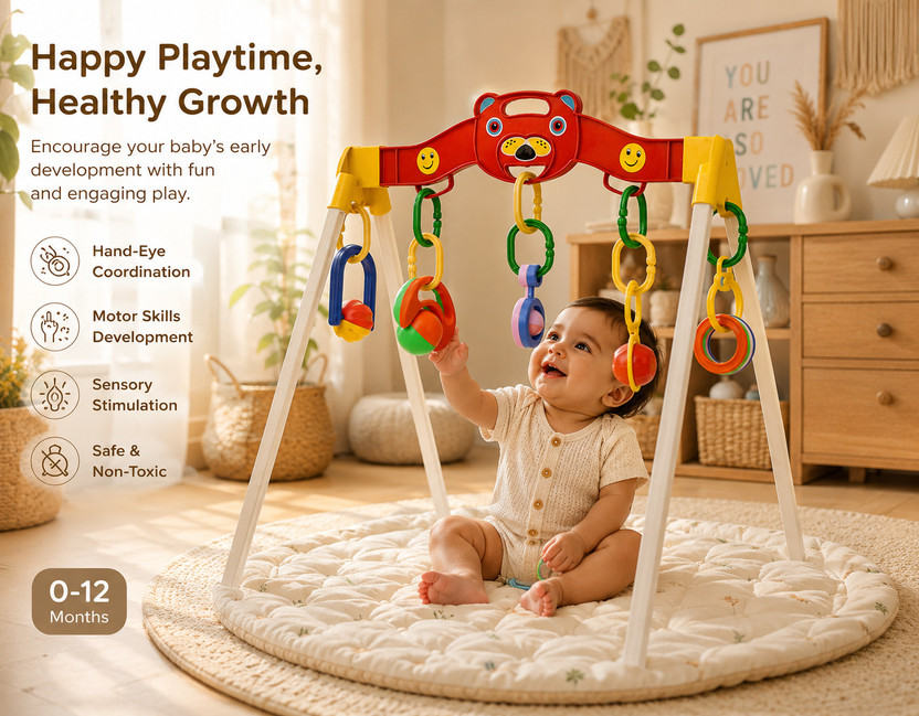 THYWILL SOLUTIONS PLAY GYM(COLOURFUL)